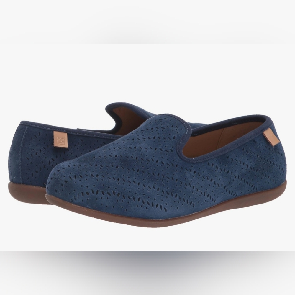 Spenco Bailey Ballet Slip-on Flats, Comfort Orthotic, Suede 7.5w NWOT